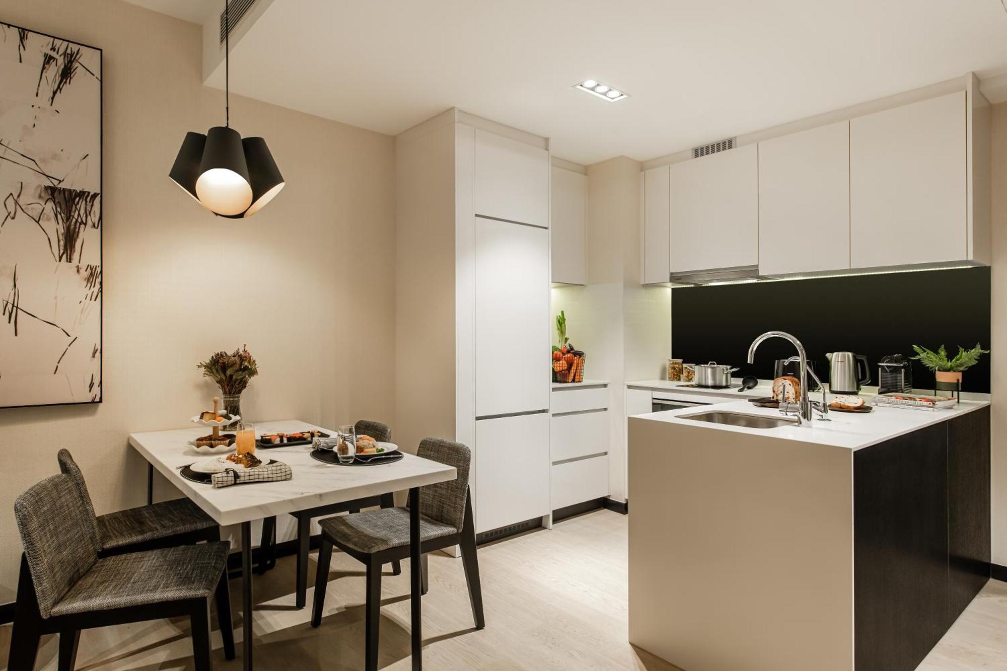 ホテル Ascott Star Klcc クアラルンプール エクステリア 写真 A kitchen in a typical apartment